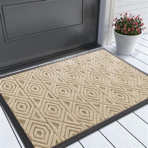 Amazon.com: Yimobra Door Mat, Outdoor Indoor Entrance Welcome Mat ...