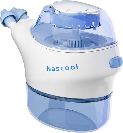 Amazon.com: Nascool Nasal Irrigation System with 50 Salt Packets, Sinus Rinse Machine for Nasal ...