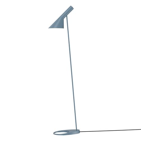 Louis Poulsen AJ floor lamp, dusty blue | Finnish Design Shop