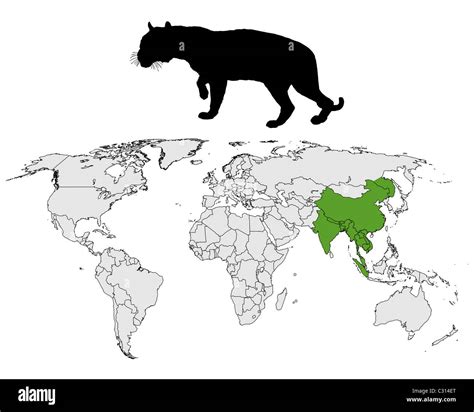 Black Panther Habitat Map