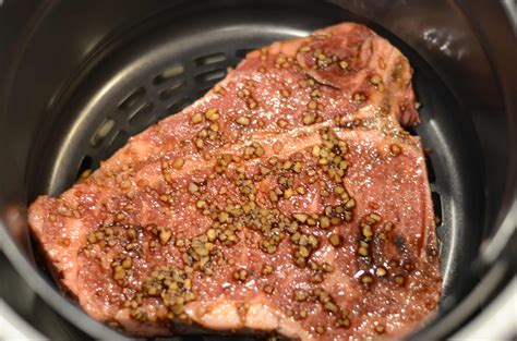 Ninja Foodi Marinated Juicy Air Fried Ribeye Steak - Sparkles to Sprinkles
