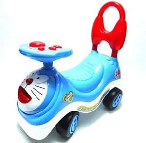 Buy Little Grin Little Leaf Doraemon Blue Cat Push Along Ride On Swing ...