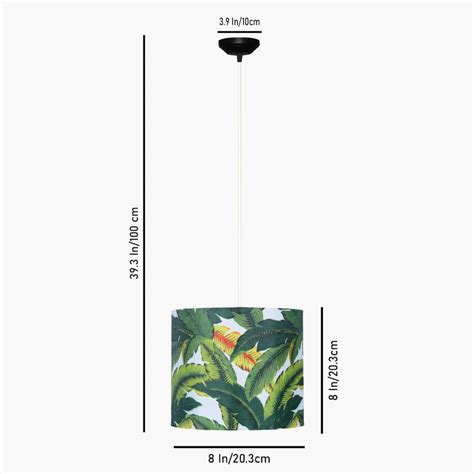 Buy HOMESAKE Fabric Hanging Lamp from Homesake at just INR 2900.0
