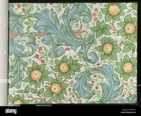 The Wallpaper Sample Book 1 by William Morris and Company, held at the ...