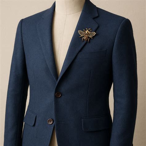Stylish Brooches for Men's Blazers in India – PEACHY ACCESSORIES
