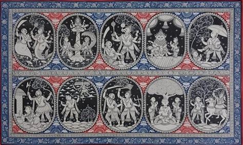 Buy Pattachitra Pattachitra Paintings | Traditional Indian Wall Art