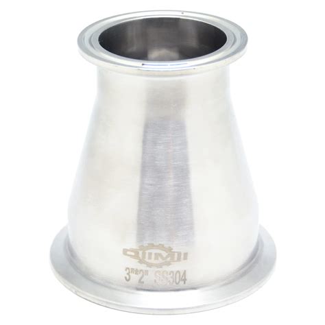 Buy QiiMii Sanitary Fitting Reducer Fitting SS304 Tri Clamp Ferrule ...