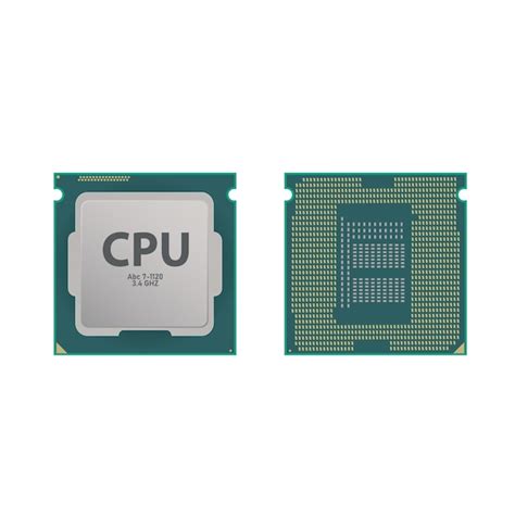 Image result for Computer Processor Flat Image
