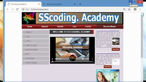 Image result for HTML5 and CSS3 Website Creation Tutorial