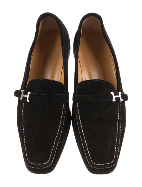 Hermès H Suede Loafers - Shoes - HER115169 | The RealReal