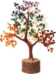 Selten Seltn 500 Stones 7 Chakra Crystal Stone Tree For Luxury Home And ...