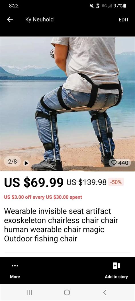 Chair Hidden In Pants