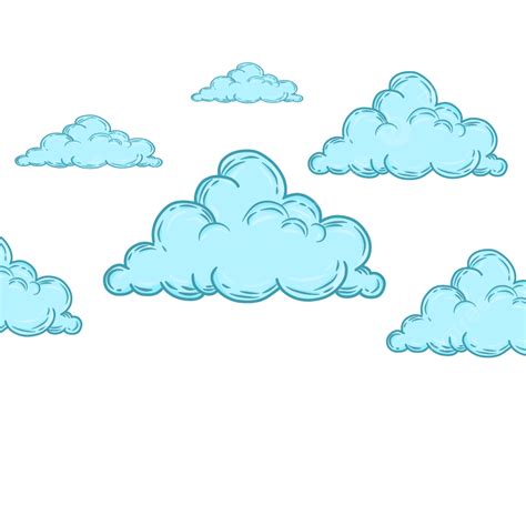Cloud Cartoon Illustration, Cloud Clipart, Cartoon Clipart, Cloud Illustrations PNG Transparent ...