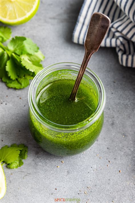 Cilantro Lime Vinaigrette - Spice Cravings