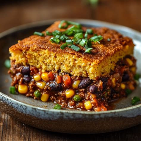Cornbread Chili Casserole