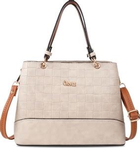 Buy ORVIZ Women Beige Messenger Bag Cream Online @ Best Price in India ...
