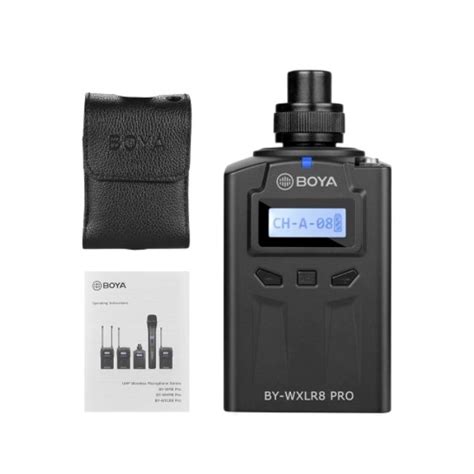 Micrófono inalámbrico con adaptador XLR BOYA BOY-M-WXLR8-PRO