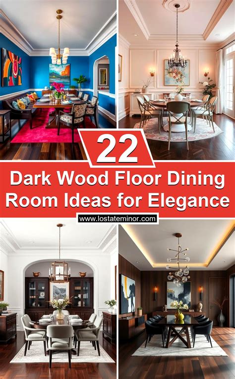 22 Dark Wood Floor Dining Room Ideas for Elegance - Lost At E Minor