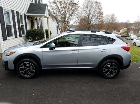 Finally got my first Subaru! 2018 Crosstrek Premium in Ice Silver ...