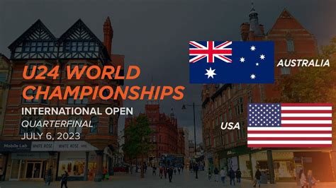 Australia vs. United States (Open Quarterfinal) - 2023 Under-24 World ...