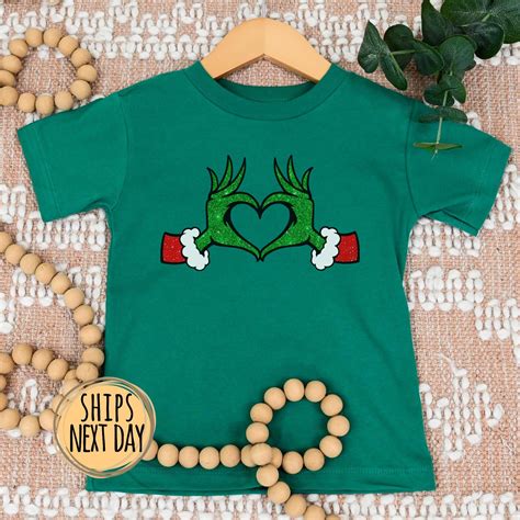 Christmas Shirt for Kids, Grinch Toddler Shirt, Christmas Gifts for ...