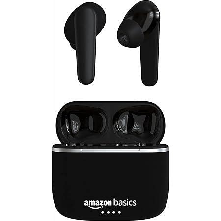 AmazonBasics Truly Wireless in Ear Earbuds with ENC Quad Mic, IPX5 ...