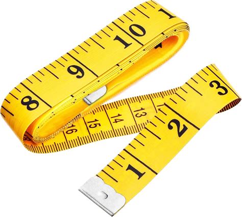 Sided Body Measuring Tape, Soft Tape for Body Measurement Sewing Tailor ...