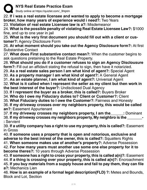 SOLUTION: Nys real estate practice exam 2024 - Studypool