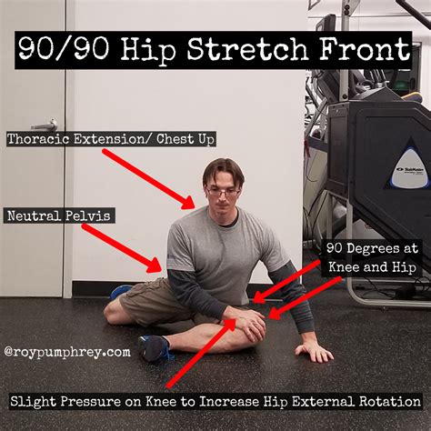 90 90 Hip Stretch