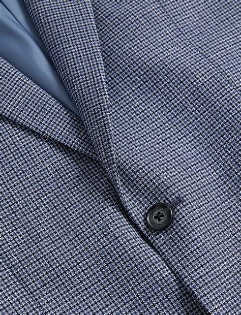 Buy Slim Fit Puppytooth Stretch Suit Jacket at Marks & Spencer
