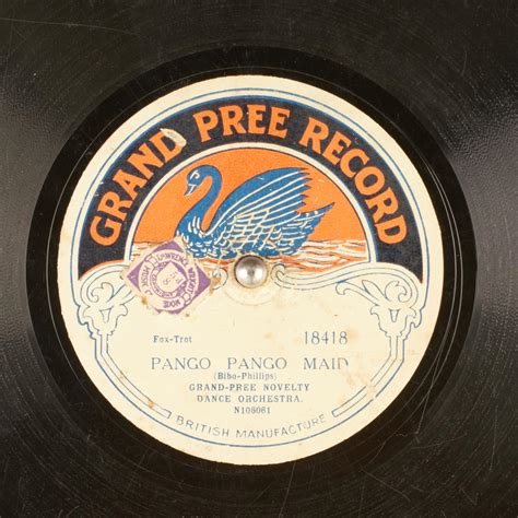 PANGO PANGO MAID : GRAND-PREE NOVELTY DANCE ORCHESTRA : Free Download ...