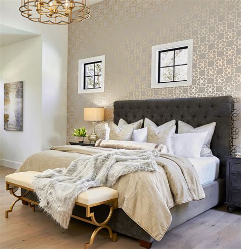 Accent Wall In Bedroom With Wallpaper at Jasper Vogel blog