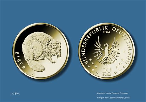 Münze Deutschland | Download 20-Euro-Goldmünze 2024 "Biber"