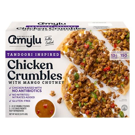 AMYLU TANDOORI CHICKEN CRUMBLE KIT 46 OZ (2.875 LBS) - $13.99 at Costco