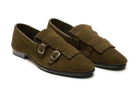 Olive Suede – Trumpet Shoes
