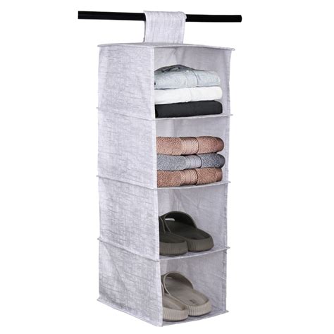Kuber Industries Shoe Rack | 4 Shelf Foldable Storage Rack | Clothes ...