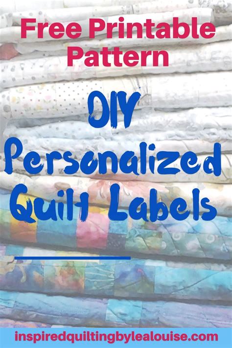 Quilt Labels Tutorial 的图像结果