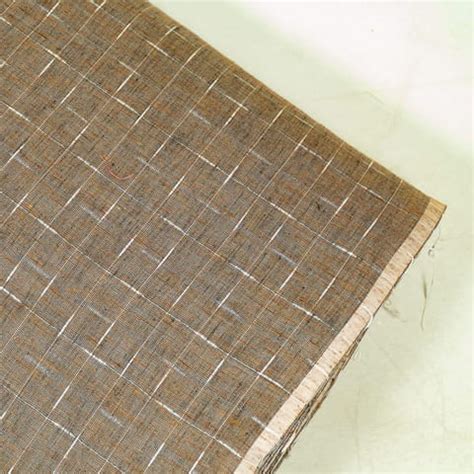 Beige Colour Cotton Yarn Dyed Dobby Fabric