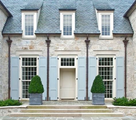 Light Blue House With Shutters at Andrew Graham blog