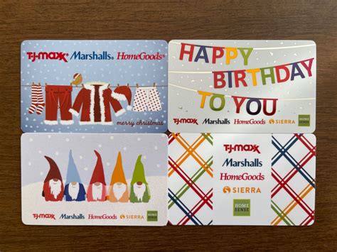 Tj Maxx Home Goods Marshalls Gift Card Full Pics & Video Content #866