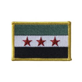 Ecusson brodés/patch Syrie 1932-1963 / Opposition - Armée Syrienne ...