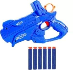 Sandiksha foam blaster gun toy, safe and long range shooting gun (6 ...