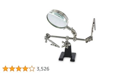 Soldering Wire Clamp Helping Hands With Magnifying Glass - Soldering ...