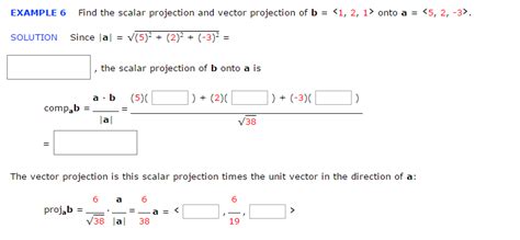Image result for Scalar Projection Example