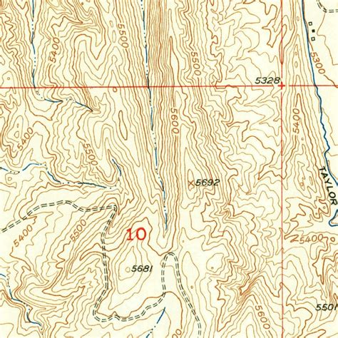 Lander, WY (1952, 24000-Scale) Map by United States Geological Survey ...