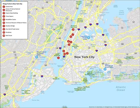 Map of New York City - GIS Geography
