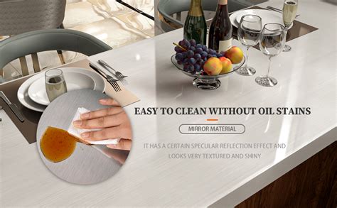 SUNBIRD 24 Inch X 48 Inch Removable Stainless Steel Wall Paper ...