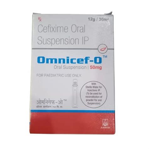 Omnicef O 100mg Suspension, 15 gm/30 ml at ₹ 62/bottle in Nagpur | ID ...