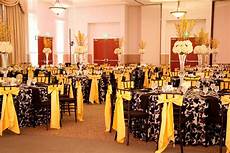 Wedding Reception White Yellow by Black White And Yellow Reception Black And White Wedding Wedding Reception White Yellow