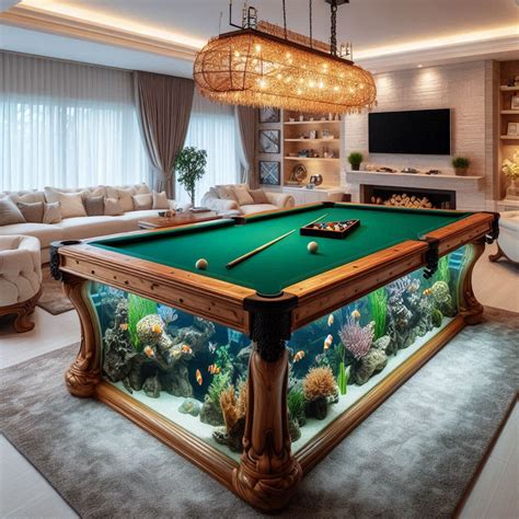 Image result for Fish Tank Pool Table